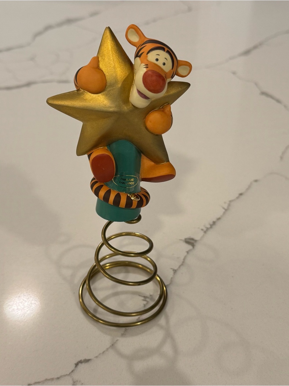 Disney Winnie The Pooh & Friends Tigger Figurine TIGGER TREE TOPPER